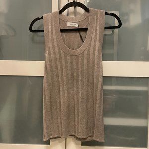 Naadam - Silk Cashmere Tank Top (Blush/Grey)